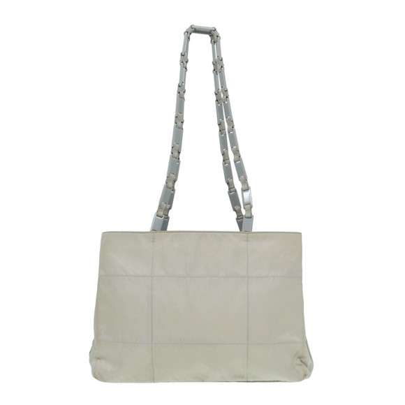 Prada Grey Canvas shoulder - Picture 1 of 10